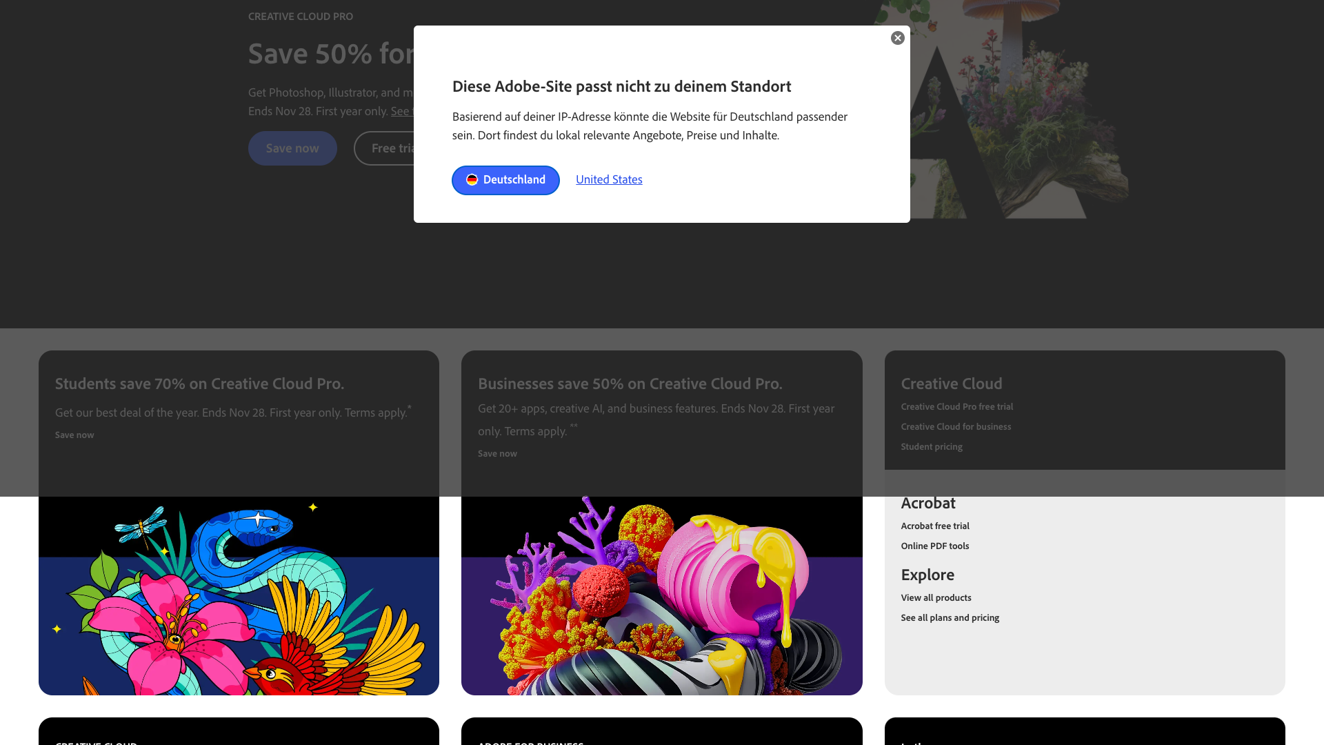 Customer stories section highlighting testimonials and case studies