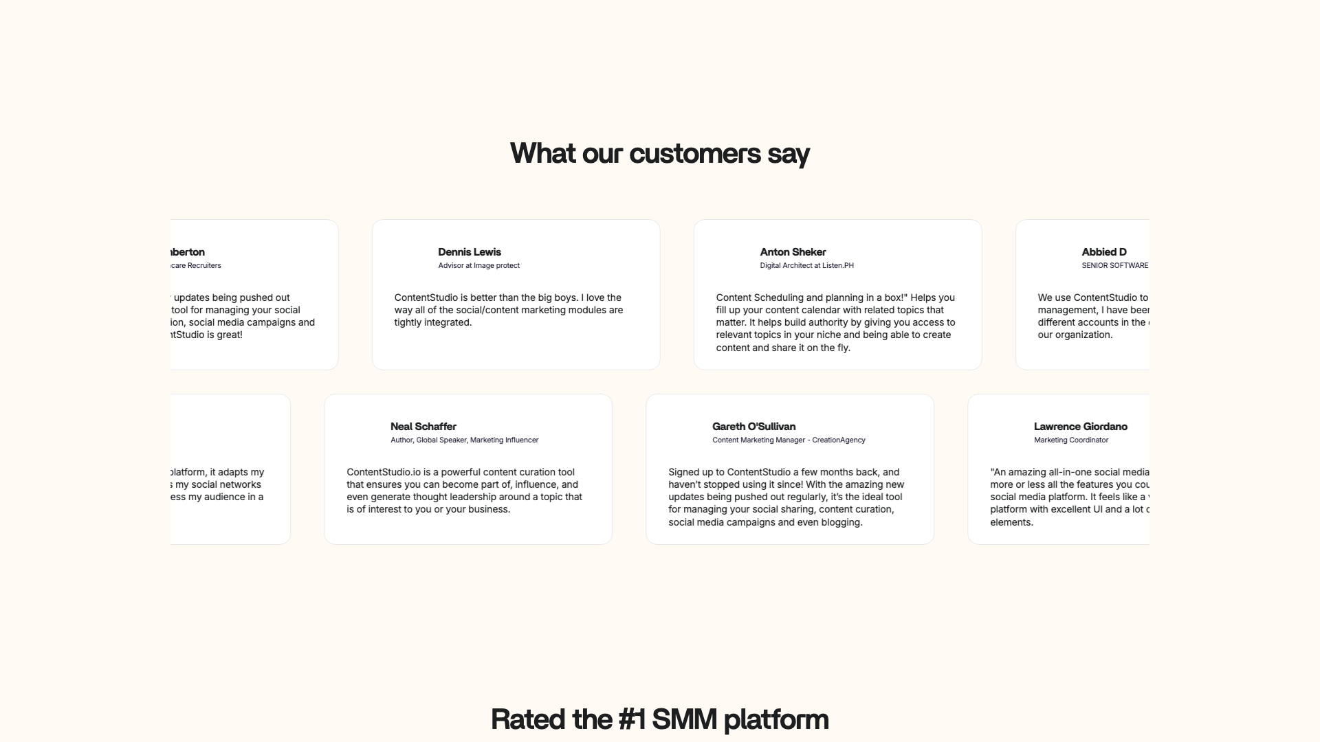 Contact section on homepage for inquiries