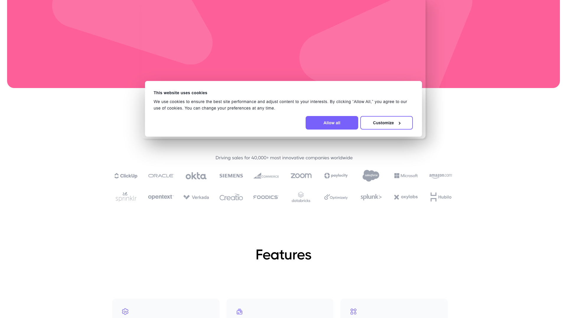 Features of Dripify sales automation software