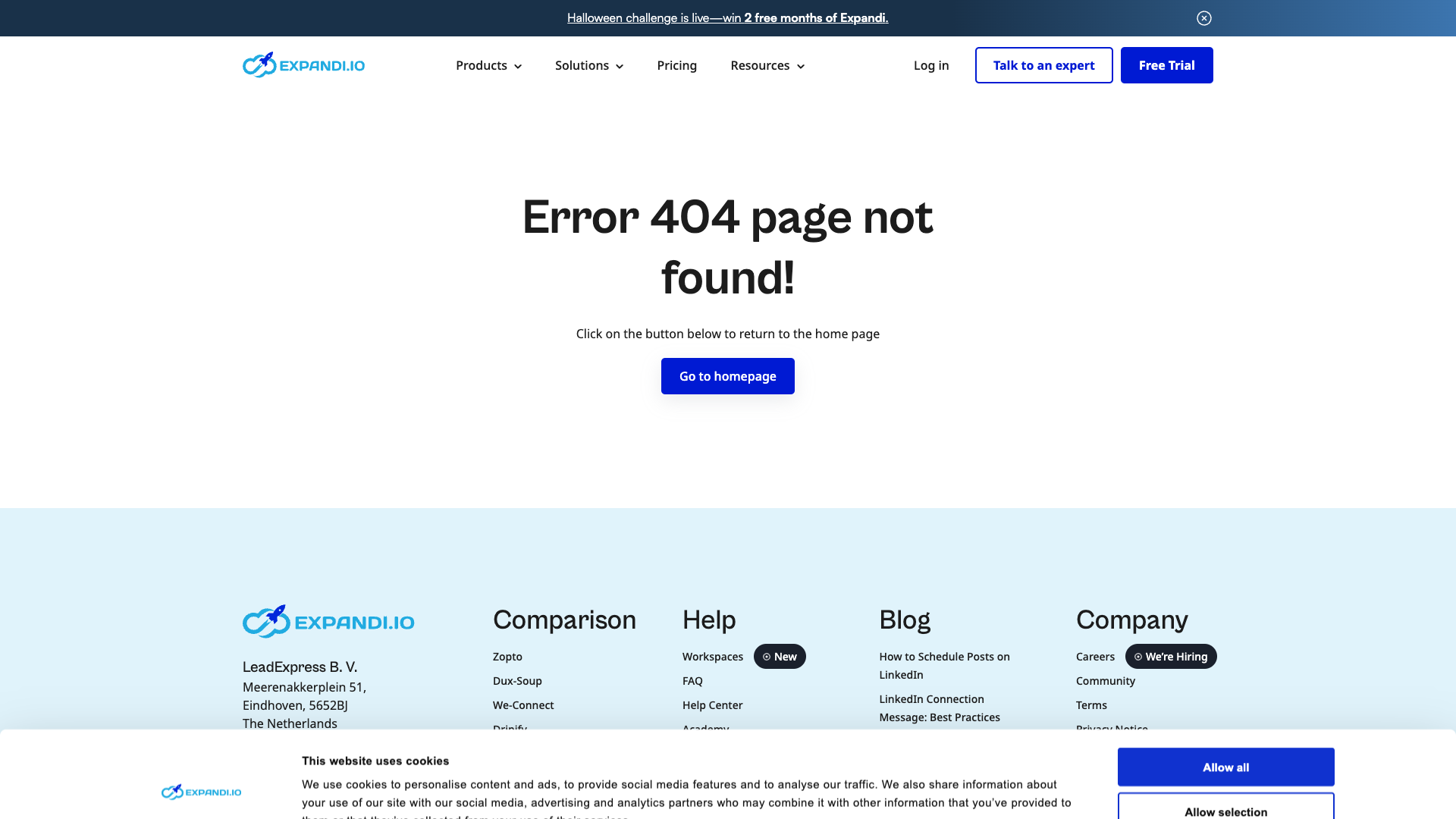 Customer testimonials showcasing user experiences with Expandi