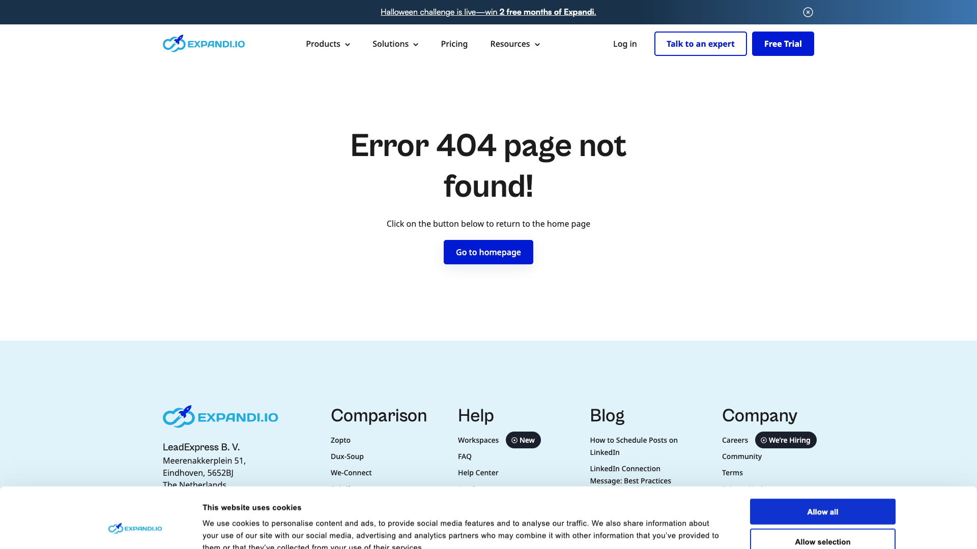 Features of Expandi highlighting its capabilities for outreach management