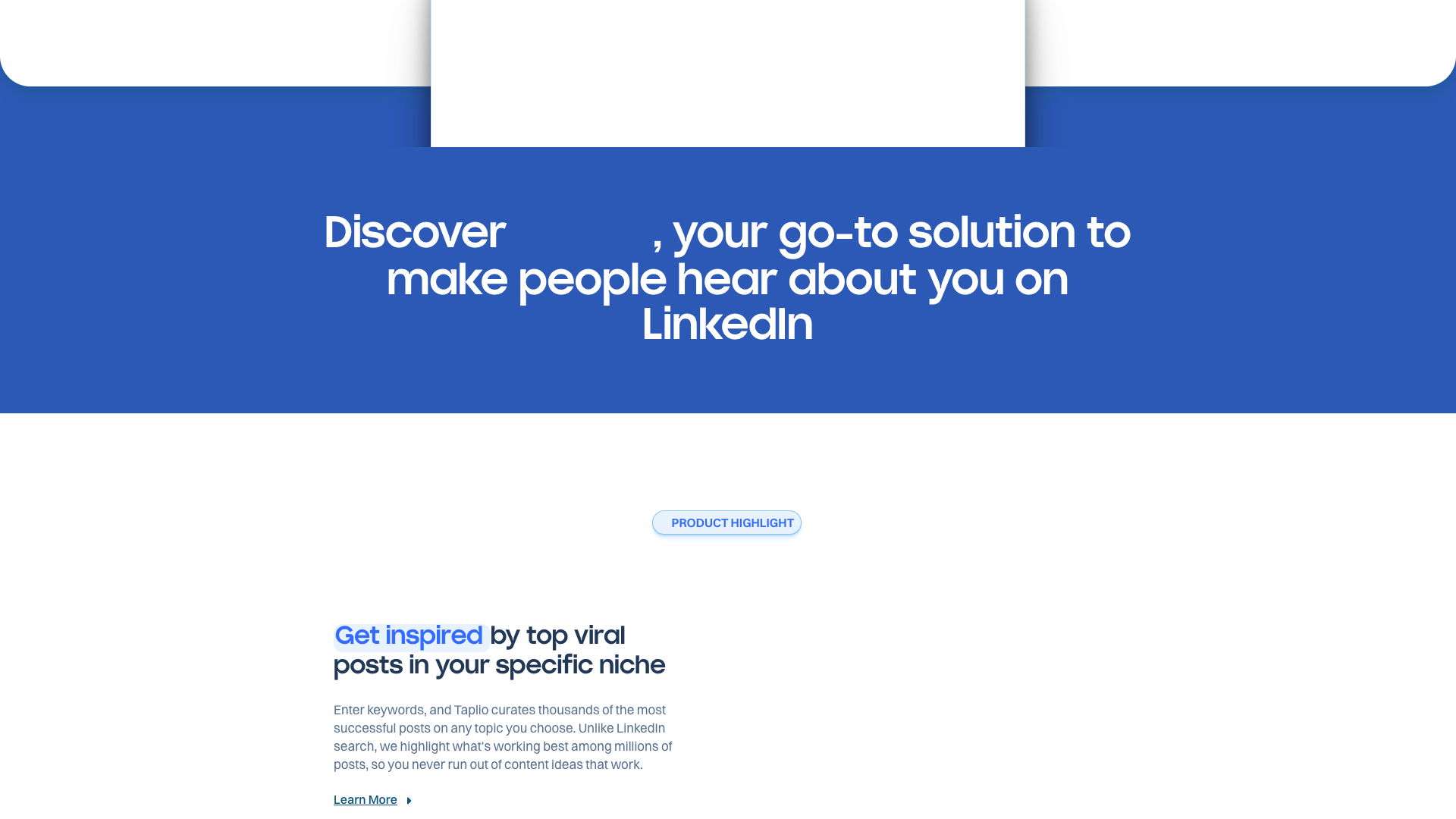 Privacy and consent tooling section on homepage