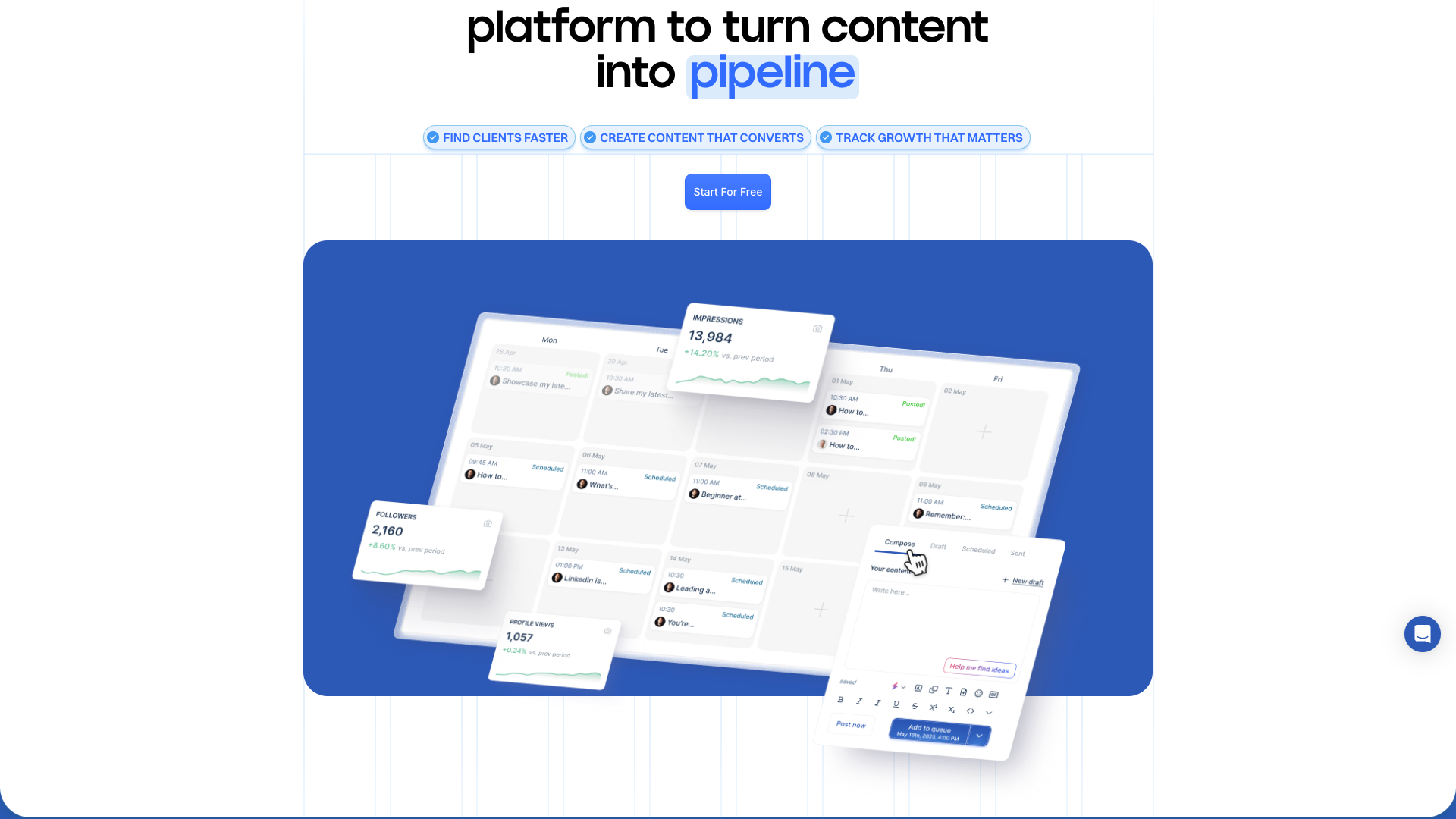 Features breakdown of Inlytics