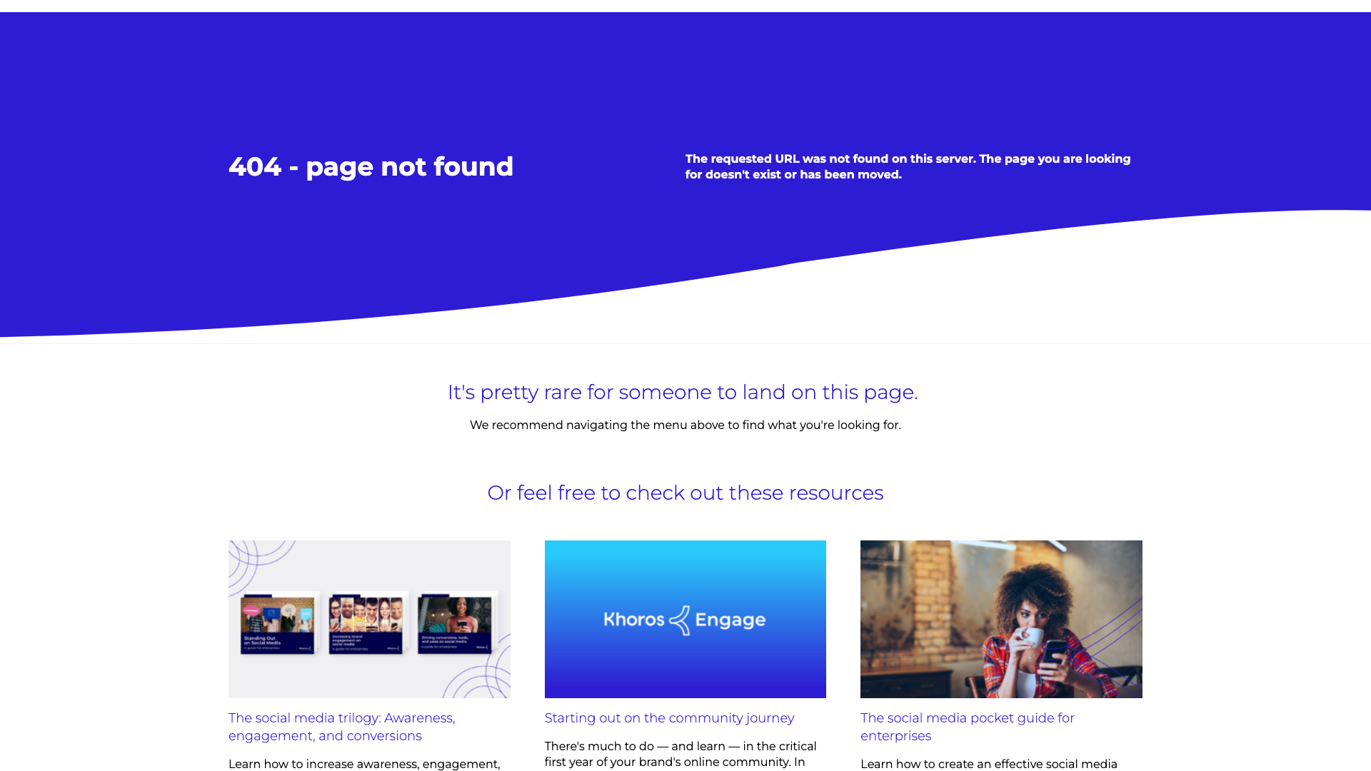 Pricing page for Khoros