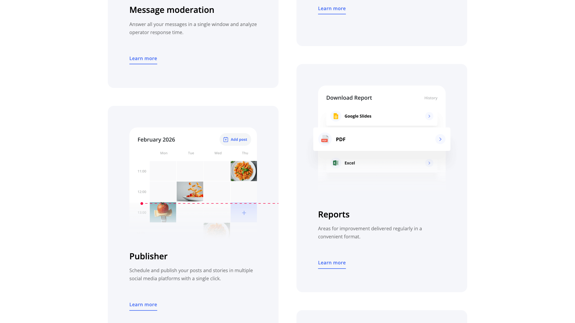 Account Statistics module description on homepage