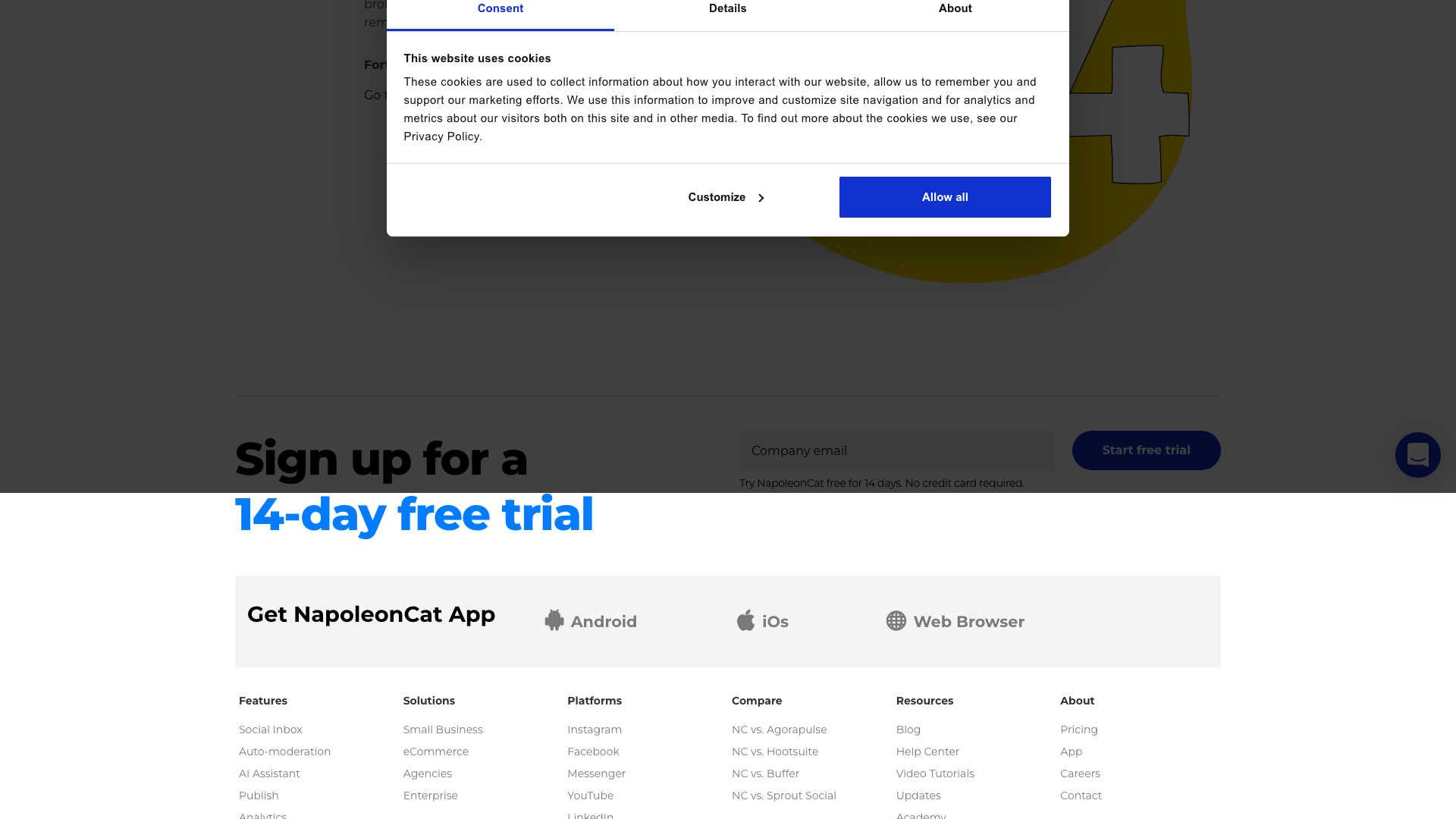 Customer stories showcasing testimonials from various brands