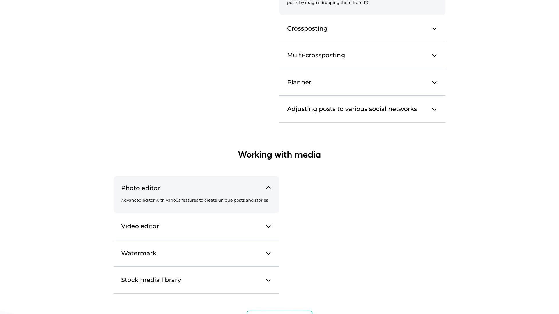Testimonials section on homepage showcasing customer feedback