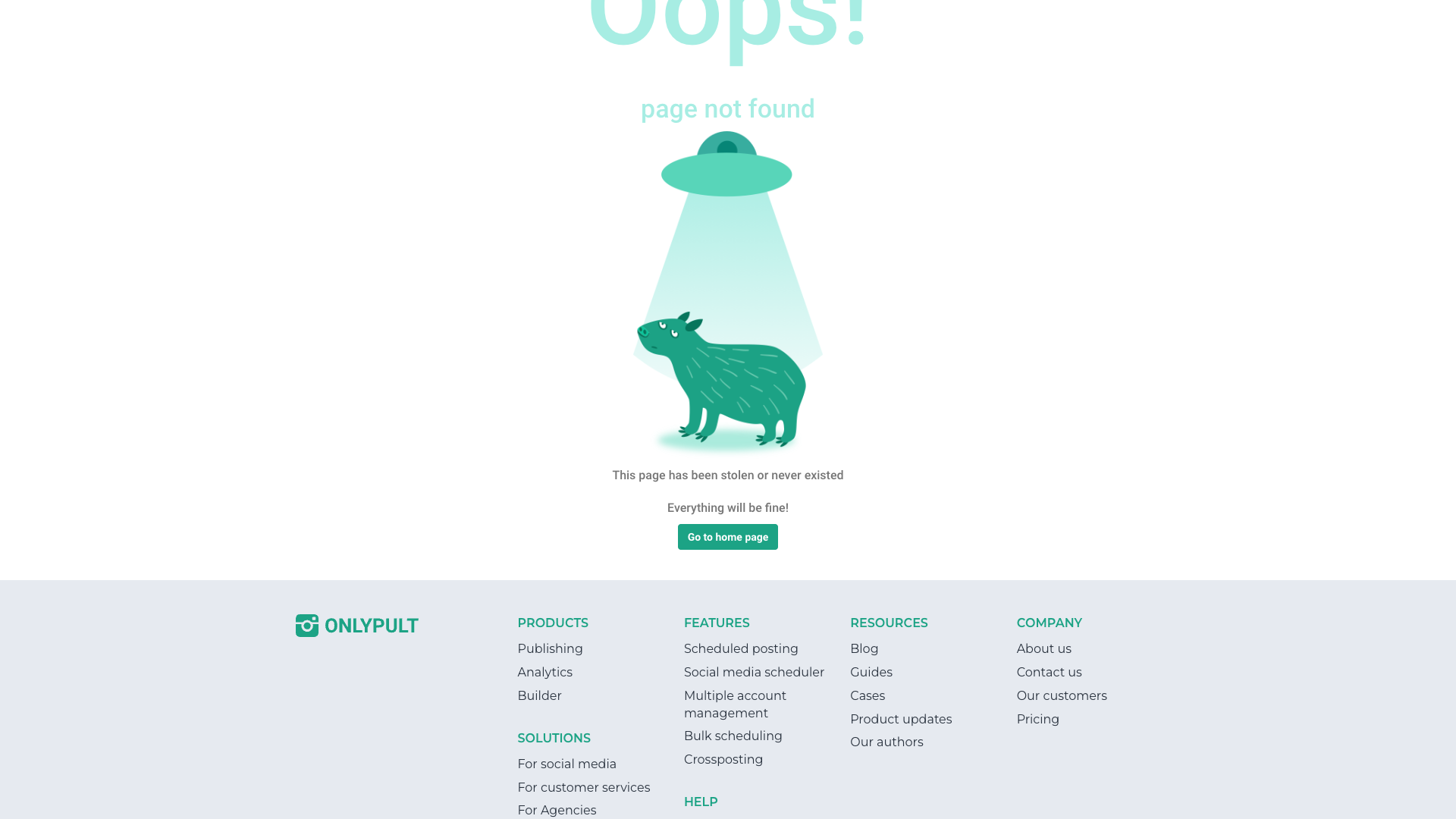 Features and capabilities overview of Onlypult