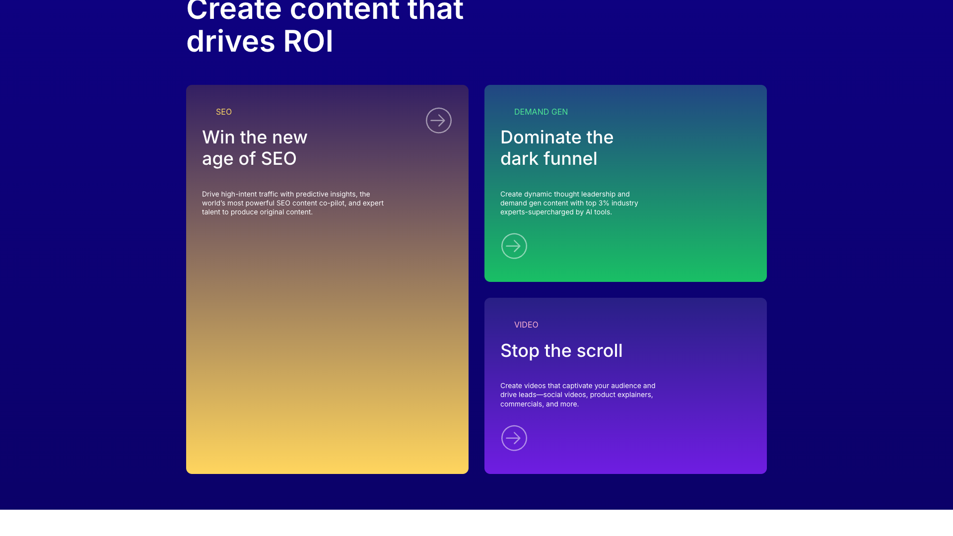 Testimonials section showcasing feedback from well-known brands
