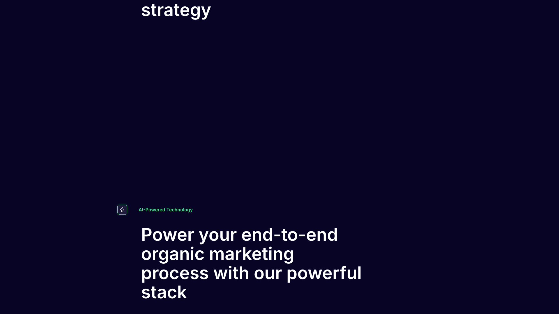 Talent Marketplace section on homepage showcasing expert services