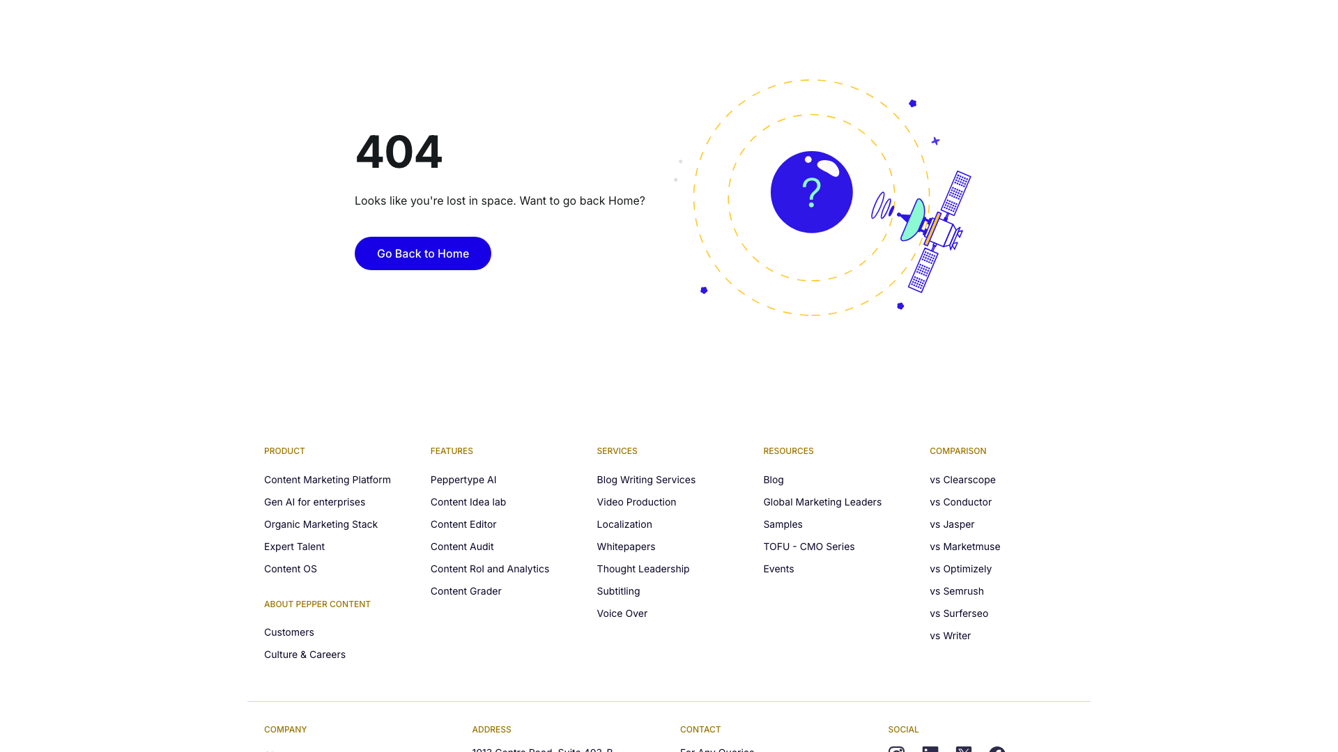 Pricing page showing subscription options