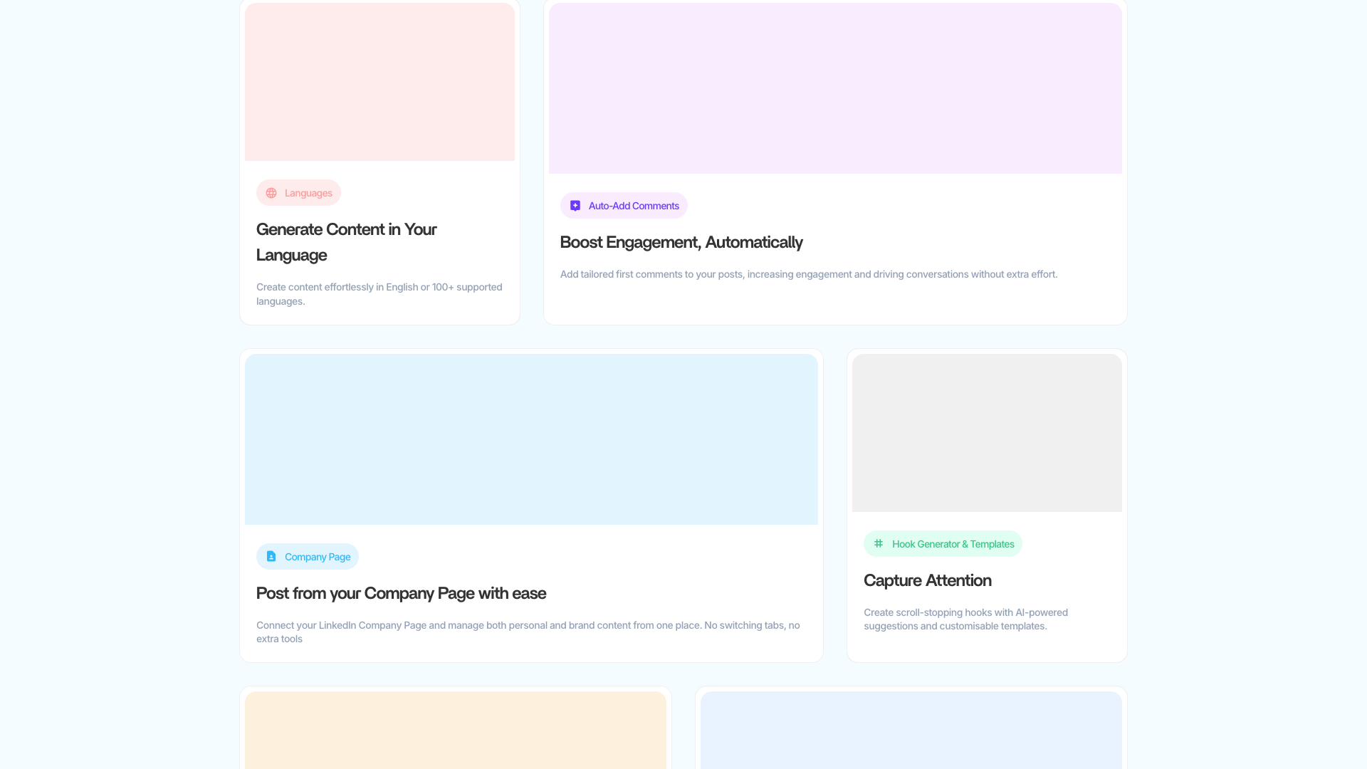 Wall of Love showcasing testimonials from users