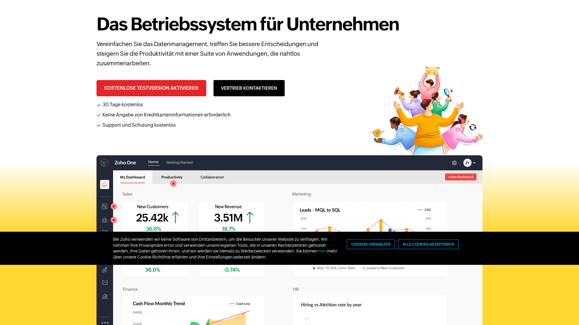 Overview of Zoho One, the flagship bundle