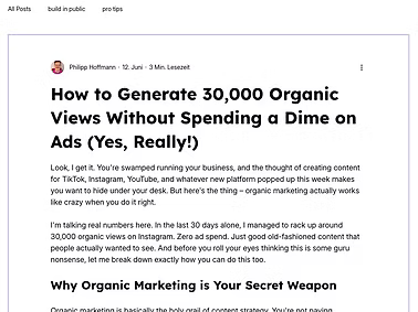 Blog Content Marketing